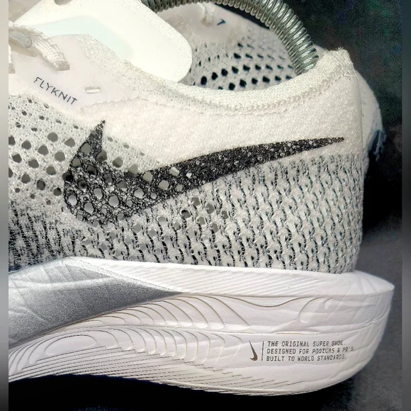 Nike ZoomX Vaporfly Next% 3 Running Shoes White DV4129-100 Men's Sz 6.5 NIB - Picture 10 of 13